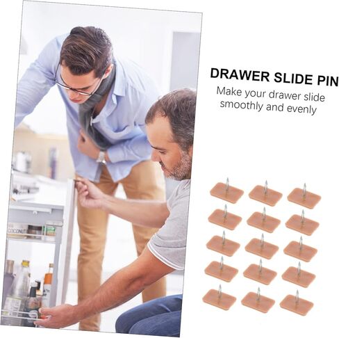 Gadpiparty 60pcs Plastic Square Nails for Furniture Sliders Home Sliding Nails Chair Feet Protectors in Saudi Arabia