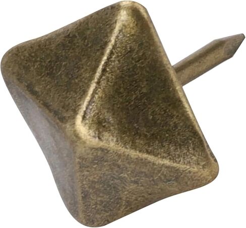 Yinhing Upholstery Door Nail Retro Cyan Bronze Iron Decorative Furniture Hardware Accessories for Home Sofa Decoration (Side length 12mm*Total length 18mm) in Saudi Arabia
