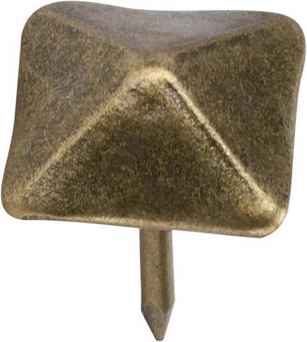 Yinhing Upholstery Door Nail Retro Cyan Bronze Iron Decorative Furniture Hardware Accessories for Home Sofa Decoration (Side length 12mm*Total length 18mm) in Saudi Arabia