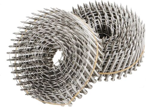 3600Pcs 15 Degree 2 Inch x .090-Inch 304 Stainless Steel Siding Nails Fit for Wood Board or Fence Applications in Saudi Arabia