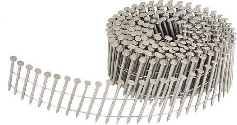 3600Pcs 15 Degree 2 Inch x .090-Inch 304 Stainless Steel Siding Nails Fit for Wood Board or Fence Applications in Saudi Arabia