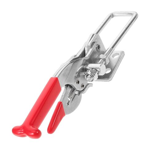 Heavy Duty Rubber Hood Catch with T-Handle Latch, Elastic Shock-Absorbing Engine Hood Lock, Stainless Steel Toolbox Hold-Down Hasp for Vehicle and Industrial Use in Saudi Arabia