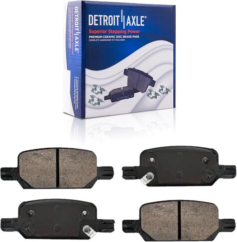 Detroit Axle - Brake Kit for V6 2010-2015 Chevrolet Camaro LS & LT Front & Rear Drilled & Slotted Disc Brake Rotors Ceramic Brakes Pads 2011 2012 2013 2014 Replacement: 12.64" inch Rotor in Saudi Arabia