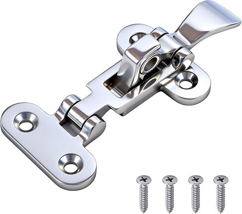 Boat Hatch Latch Marine 316 Stainless Steel Anti-Rattle Boat Door Latches, Heavy-Duty Hold Down Clamp Latches Boat Cabinet Hardware in Saudi Arabia