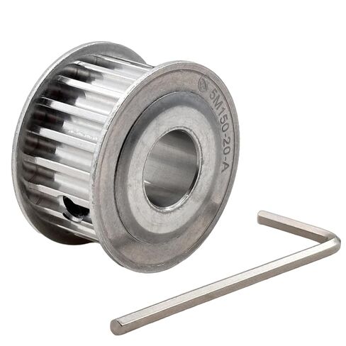 HTD 5M Timing Belt Pulley 20 Teeth 12.7mm Bore for 15mm Width Belt,5mm Pitch Aluminum 20T 1/2" bore Timing Pulleys 20-5m-15-12.7mm in Saudi Arabia