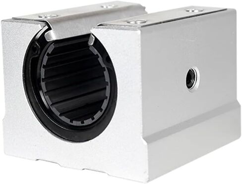 صندوق مفتوح خطي منزلق من الألياف يحمل دعم ألومنيوم نايلون ذاتي التشحيم SBR10 SBR12 SBR16 SBR25 SBR30-50 (ذهبي) in Kuwait