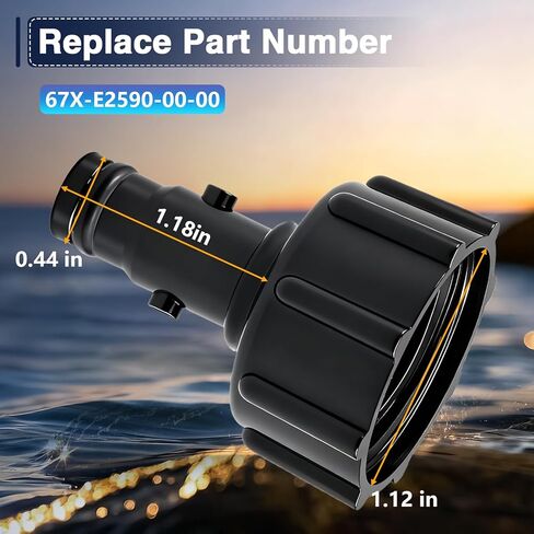 FUSCH قطعتان من مجموعة التوصيل، مجموعة وصلات خرطوم فلوش متوافقة مع Yamaha FX FZ R VX Jet Boat 212 242 استبدال # 67X-E2590-00-00 in Saudi Arabia