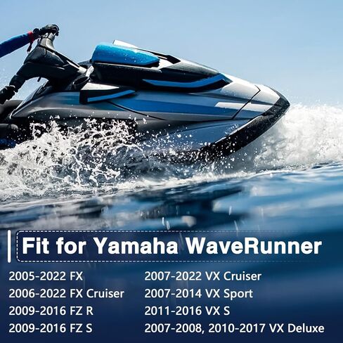 FUSCH قطعتان من مجموعة التوصيل، مجموعة وصلات خرطوم فلوش متوافقة مع Yamaha FX FZ R VX Jet Boat 212 242 استبدال # 67X-E2590-00-00 in Saudi Arabia