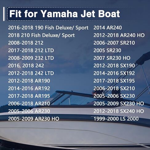 FUSCH قطعتان من مجموعة التوصيل، مجموعة وصلات خرطوم فلوش متوافقة مع Yamaha FX FZ R VX Jet Boat 212 242 استبدال # 67X-E2590-00-00 in Saudi Arabia