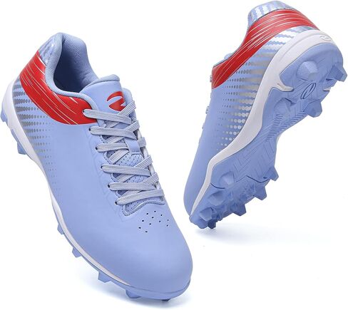 Softball Cleats for Women Baseball Shoes Molded Rubber Spikes Turf Dirt Fields in Saudi Arabia