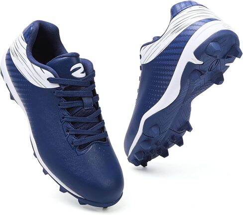 Softball Cleats for Women Baseball Shoes Molded Rubber Spikes Turf Dirt Fields in Saudi Arabia