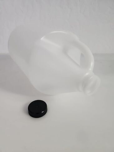 1-Gallon Plastic Jug Reusable (8 Pack Deal) Food-Safe, BPA Free | Heavy-Duty HDPE, With Black Tamper Evident Screw Caps | Food Grade BPA Free in Saudi Arabia