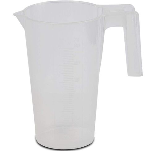 500ml Polypropylene Pitcher with Handle and Spout, Tall Form, Graduated, Karter Scientific 228S4 (Single) in Saudi Arabia