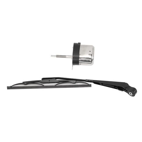 Zerodis 12 فولت الكهربائية ممسحة الزجاج الأمامي موتور عدة ممسحة شفرات الملحقات المعدنية 105 درجة دوران ل ATV UTV جرار قارب الصيد 12 فولت الكهربائية الزجاج الأمامي موتور كيت in Kuwait