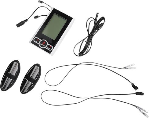 Exercise Bike Monitor Speedometer for Stationary Bike or Elliptical Trainer, Plastic Replacement Display with Heart Rate, Time, Speed, Calories, Mileage and Scan Functions in Saudi Arabia