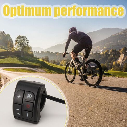 عداد سرعة ركوب الدراجات العمودي المضاد للوهج، وظيفة NFC، شاشة LCD، لبروتوكول Ebike-SRM818X رقم 2، 24 فولت - 72 فولت in Kuwait