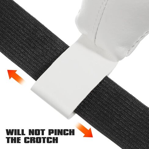 Totority Kids Groin Protector Adjustable Taekwondo Groin Guard for Boys MMA Boxing Crotch Protection with Breathable Abs Plastic Core and Moisture-Wicking Liner 9.06X6.69X0.39 Inches in Saudi Arabia