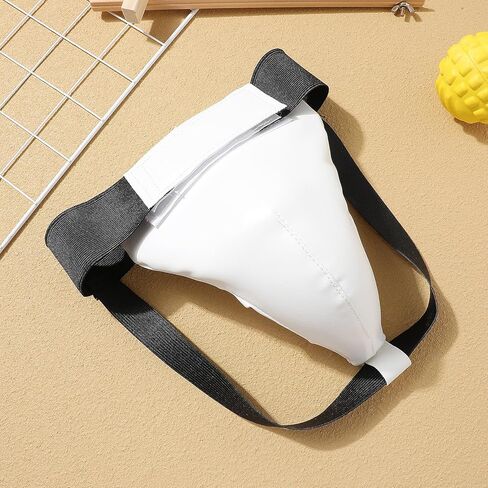 Totority Kids Groin Protector Adjustable Taekwondo Groin Guard for Boys MMA Boxing Crotch Protection with Breathable Abs Plastic Core and Moisture-Wicking Liner 9.06X6.69X0.39 Inches in Saudi Arabia