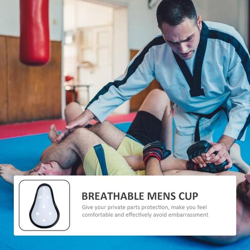 SUPVOX Kids Sports Groin Protector Breathable Crotch Guard Comfortable Inner Mat for Boxing Kickboxing Football Martial Arts Protective Gear in Saudi Arabia