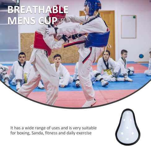 SUPVOX Kids Sports Groin Protector Breathable Crotch Guard Comfortable Inner Mat for Boxing Kickboxing Football Martial Arts Protective Gear in Saudi Arabia