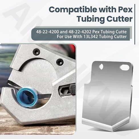 48-22-4203 Pex & Tubing Cutter Replacement Blade Compatible with Milwaukee 48-22-4200 and 48-22-4202 Tubing Cutters, cuts up to 1" rubber and plastic tubing and PEX-a tubing (2) in Kuwait