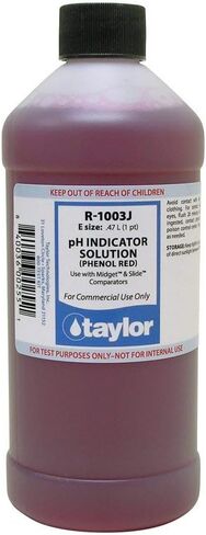 Taylor Technologies Phenol Red pH Indicator (for Midget & Slide comparators), 16 oz R-1003J-E in Saudi Arabia