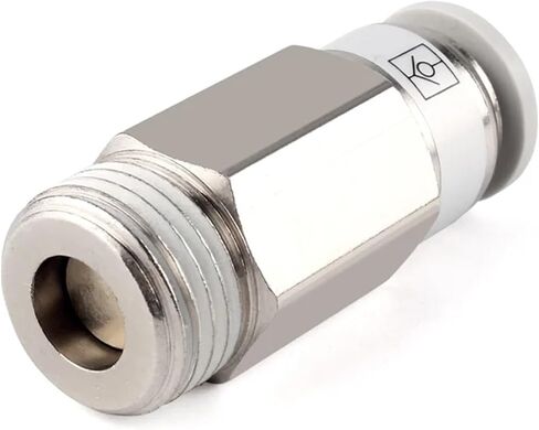 صمام فحص عدم العودة هوائي في اتجاه واحد من النوع المستقيم صمام فحص سريع للتحكم السريع 4 مم 6 مم 8 مم 1 قطعة (6-1l4، SPC) in Kuwait