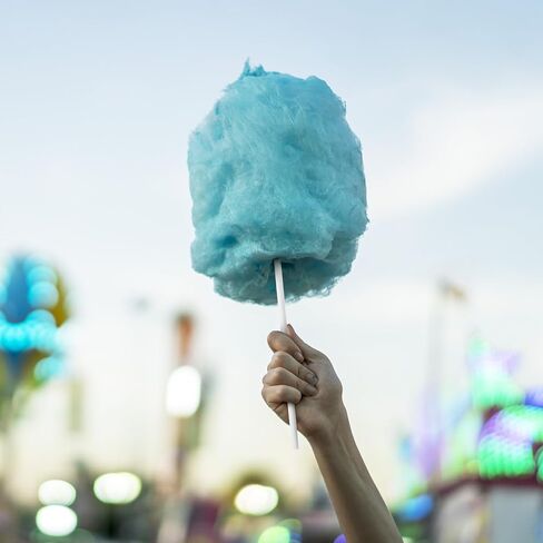 600PCS Cotton Candy Sticks Cones 13.8 Inch White Cotton Candy Cones Paper Straw Cone Cotton-Candy Supplies Simple Paper Straws Cone for Parties Events Birthday Wedding Candys Making in Saudi Arabia