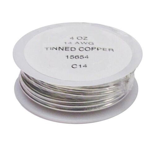 14 Gauge Solderable Tinned Copper Wire 4oz.Spool for Glass Art & Other Crafts in Kuwait
