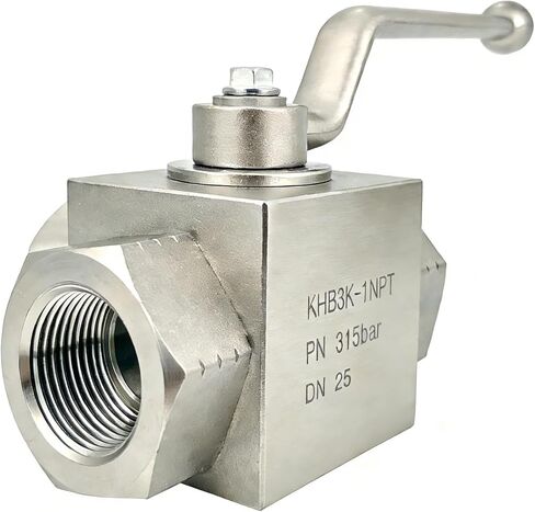 Autovo 1 بوصة الصمام الهيدروليكي 7250 رطل ، الضغط العالي ، الإغلاق 3 طرق صمام الكرة الهيدروليكية KHB 1 "NPT ، صمام الكرة ، للزيت ، الماء ، صمام الكرة-الولايات المتحدة in Kuwait