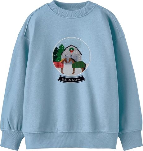 Kid's Let It Snow Sweatshirt in Saudi Arabia