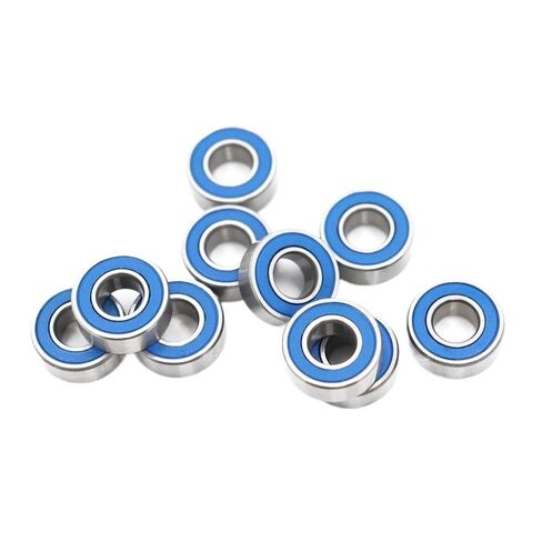MR115RS تحمل ABEC-3 (10 قطعة) 5X11X4 مم مصغرة MR115-2RS الكرات الأزرق مختومة MR115 2RS تحمل in Kuwait