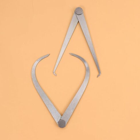 4pcs Caliper Set for Internal and External Diameter Measurement 150mm 200mm Sculpture Inside Caliper for Shaping Carving Modeling Tasks in Saudi Arabia