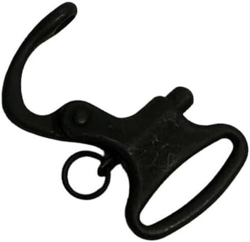 600 Lb WLL Mini Fixed Snap Shackle Matte Black Coated Quick Release in Kuwait