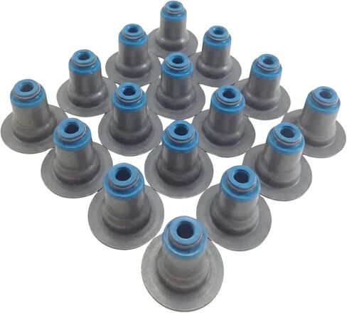 Fits Mini Cooper R55 R56 R57 R58 FKM Valve Seals OEM #11340033950 - Set of 16 - NEW in Saudi Arabia