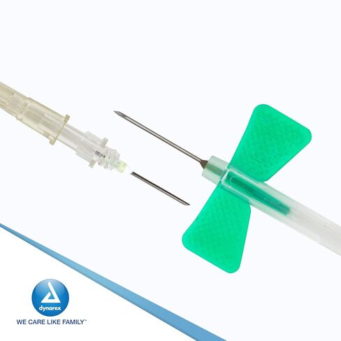 Dynarex Securesafe Safety Blood Collection Set, 3/4 Inch Needle 8940, 50 Count in Saudi Arabia