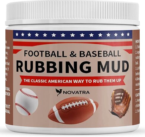 NOVATRA – Football Mud - Baseball Mud - Football Mudding & Conditioning Kit - Baseball & Football Rubbing Mud – Professional Break in kit for Better Grip and Control in Saudi Arabia
