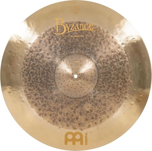 Meinl Cymbals Byzance Vintage 22" Equilibrium Ride, Matt Garstka Signature — Made in Turkey — Hand Hammered B20 Bronze, 2-Year Warranty (B22EQR) in Saudi Arabia