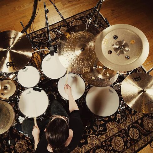 Meinl Cymbals Byzance Vintage 22" Equilibrium Ride, Matt Garstka Signature — Made in Turkey — Hand Hammered B20 Bronze, 2-Year Warranty (B22EQR) in Saudi Arabia
