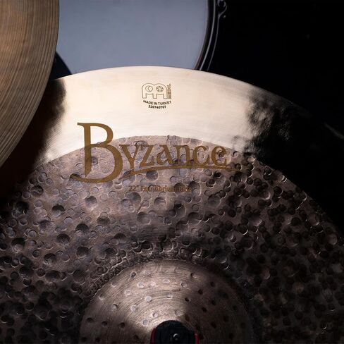 Meinl Cymbals Byzance Vintage 22" Equilibrium Ride, Matt Garstka Signature — Made in Turkey — Hand Hammered B20 Bronze, 2-Year Warranty (B22EQR) in Saudi Arabia