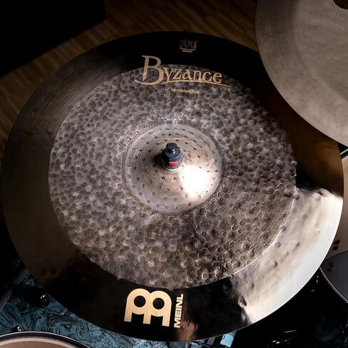 Meinl Cymbals Byzance Vintage 22" Equilibrium Ride, Matt Garstka Signature — Made in Turkey — Hand Hammered B20 Bronze, 2-Year Warranty (B22EQR) in Saudi Arabia