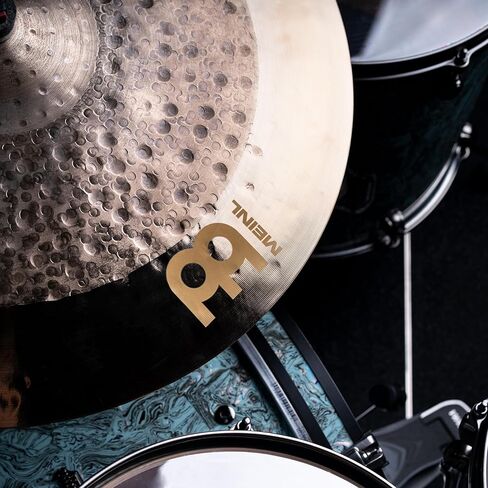 Meinl Cymbals Byzance Vintage 22" Equilibrium Ride, Matt Garstka Signature — Made in Turkey — Hand Hammered B20 Bronze, 2-Year Warranty (B22EQR) in Saudi Arabia