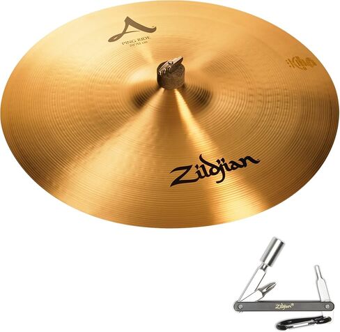 Zildjian A0042 20 بوصة A Ping Ride الصنج البرونزي المصبوب مع درجة حرارة متوسطة إلى عالية مع ZKEY in Kuwait