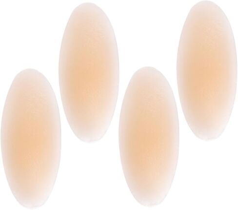 Totority Silicone Calf Pads Self-Adhesive Skin Color Leg Support Pads Anti-Chafing Soft Leg Corrector Set for Men and Women Sports and Outdoor Use in Saudi Arabia