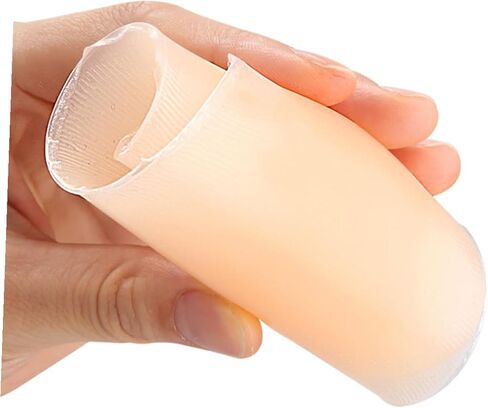Totority Silicone Calf Pads Self-Adhesive Skin Color Leg Support Pads Anti-Chafing Soft Leg Corrector Set for Men and Women Sports and Outdoor Use in Saudi Arabia