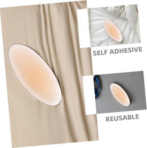 Veemoon Silicone Leg Pads for Calf and Thigh, Self-Adhesive Skin Color Calf Support Pads, Soft Invisible Leg Corrector Kit for Men and Women, Anti-Chafing Sports Padding, 2 Pairs in Saudi Arabia