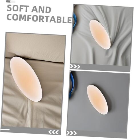 Veemoon Silicone Leg Pads for Calf and Thigh, Self-Adhesive Skin Color Calf Support Pads, Soft Invisible Leg Corrector Kit for Men and Women, Anti-Chafing Sports Padding, 2 Pairs in Saudi Arabia