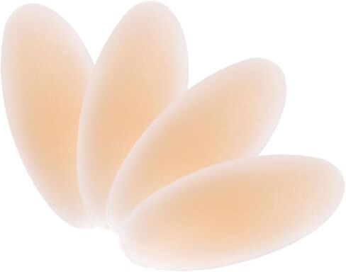Milisten Silicone Calf Pads Self-Adhesive Protective Calf Support Soft Skin Tone Leg Shape Pads for Men and Women Anti-Chafing Patches for Thigh and Inner Leg Sports Use in Saudi Arabia