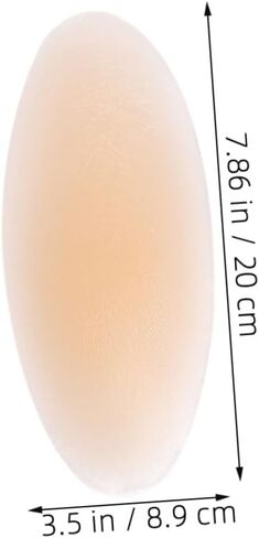 Milisten Silicone Calf Pads Self-Adhesive Protective Calf Support Soft Skin Tone Leg Shape Pads for Men and Women Anti-Chafing Patches for Thigh and Inner Leg Sports Use in Saudi Arabia