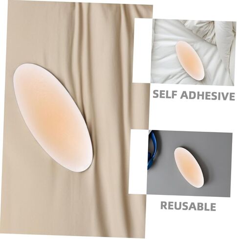 SUPVOX Adhesive Silicone Calf Pads Self-Adhesive Soft Leg Support Pads for Men and Women Anti-Chafing Thigh and Inner Leg Protection Corrector in Saudi Arabia